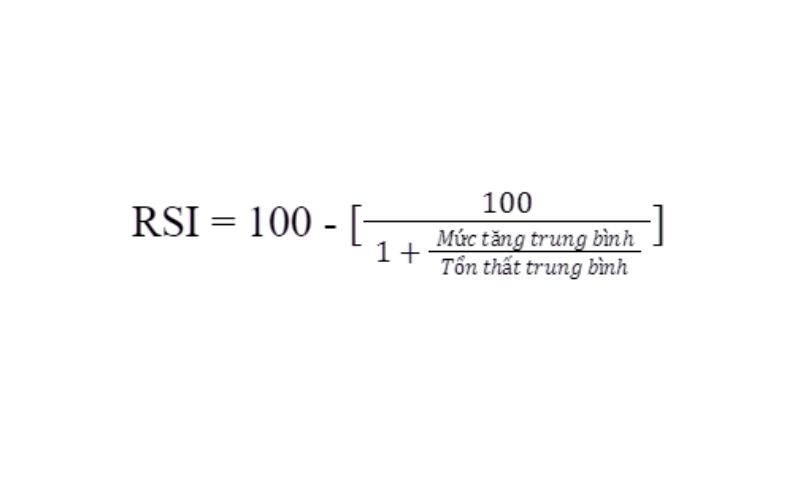 Công thức tính RSI